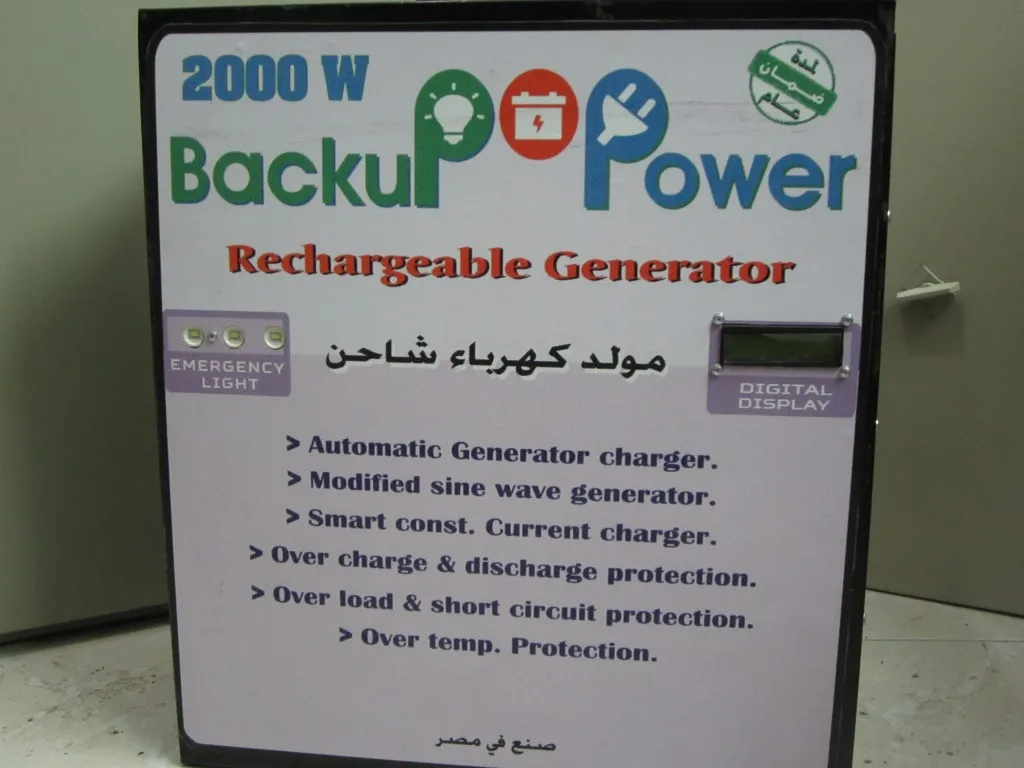 Electric generator charger